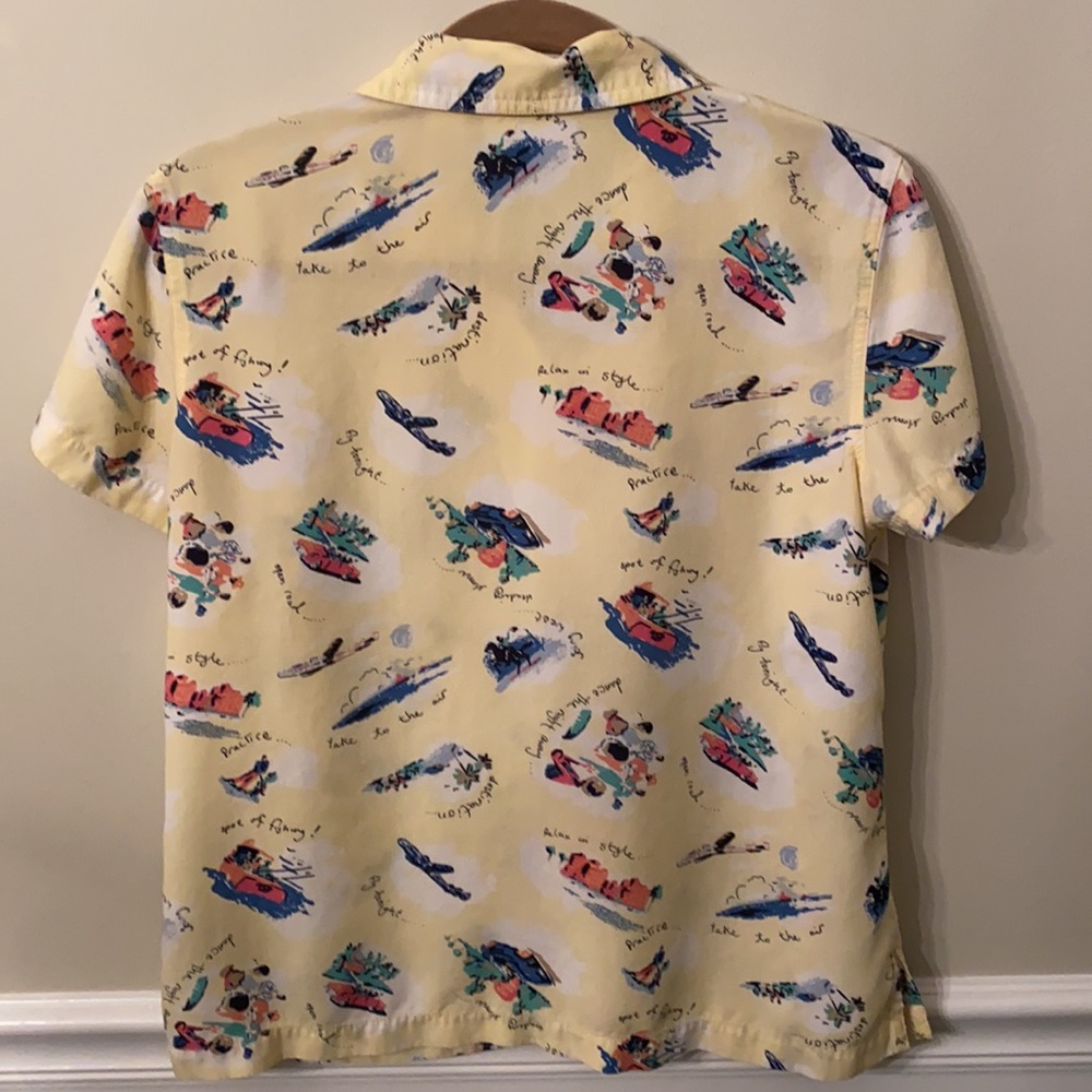 Vintage Liz Claiborne short sleeve button down shirt - Picture 4 of 4